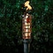The Outdoor Plus Woven Original TOP Torch & Post Complete - Stainless Steel - Liquid Propane OPT-TPK16LP - alternate 1